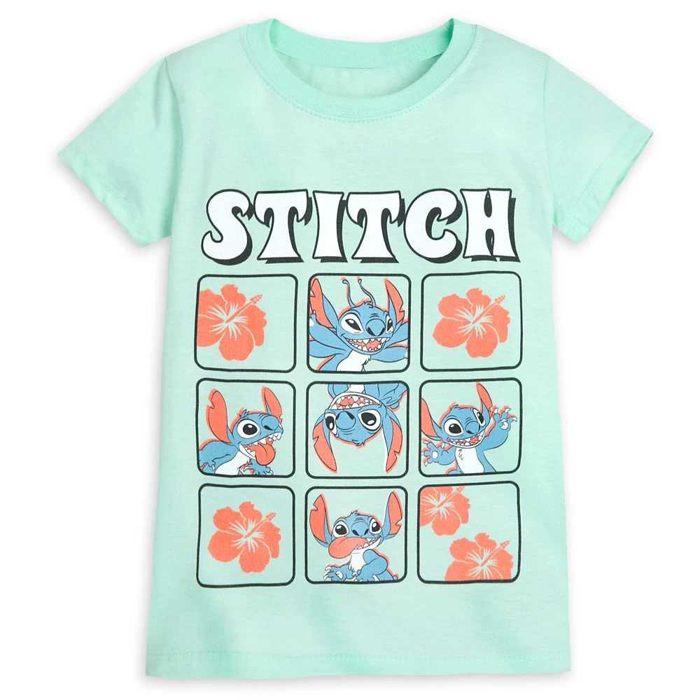 Disney Stitch Grid T-Shirt For Kids – Lilo & Stitch 1 Disney Stitch Grid T-Shirt For Kids – Lilo & Stitch