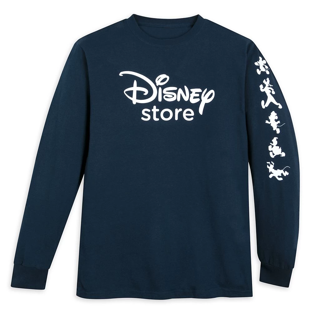 Disney Store Logo Long Sleeve T-Shirt For Adults 1 Disney Store Logo Long Sleeve T-Shirt For Adults