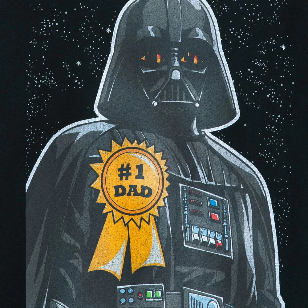 Disney Darth Vader ''Father Of The Year'' Long Sleeve T-Shirt For Men – Star Wars 2 Disney Darth Vader ''Father Of The Year'' Long Sleeve T-Shirt For Men – Star Wars - Image 2